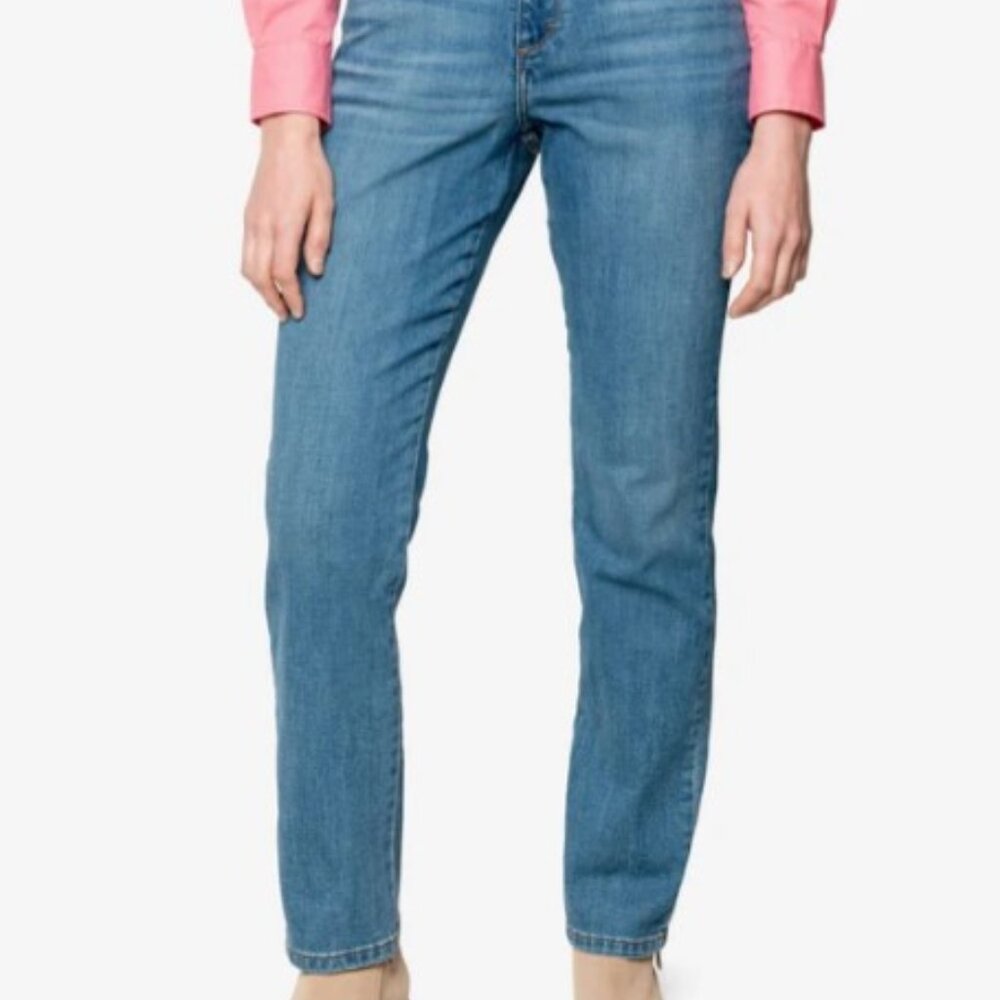 Insect Shield Women's Lee® Relaxed Fit Straight Leg Mid Rise Jeans 12 Medium